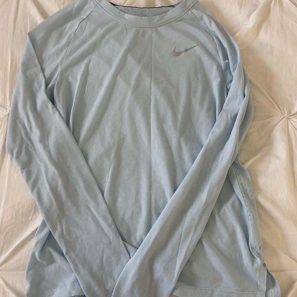Blue Nike long sleeve